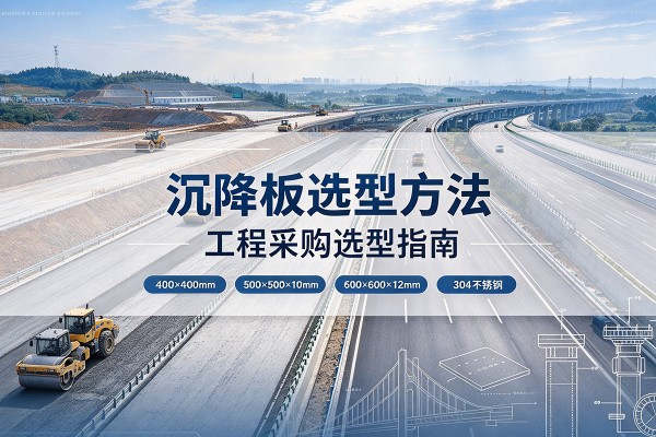 大通沉降板选择方法