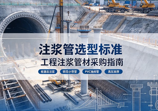 大通注浆管选型标准